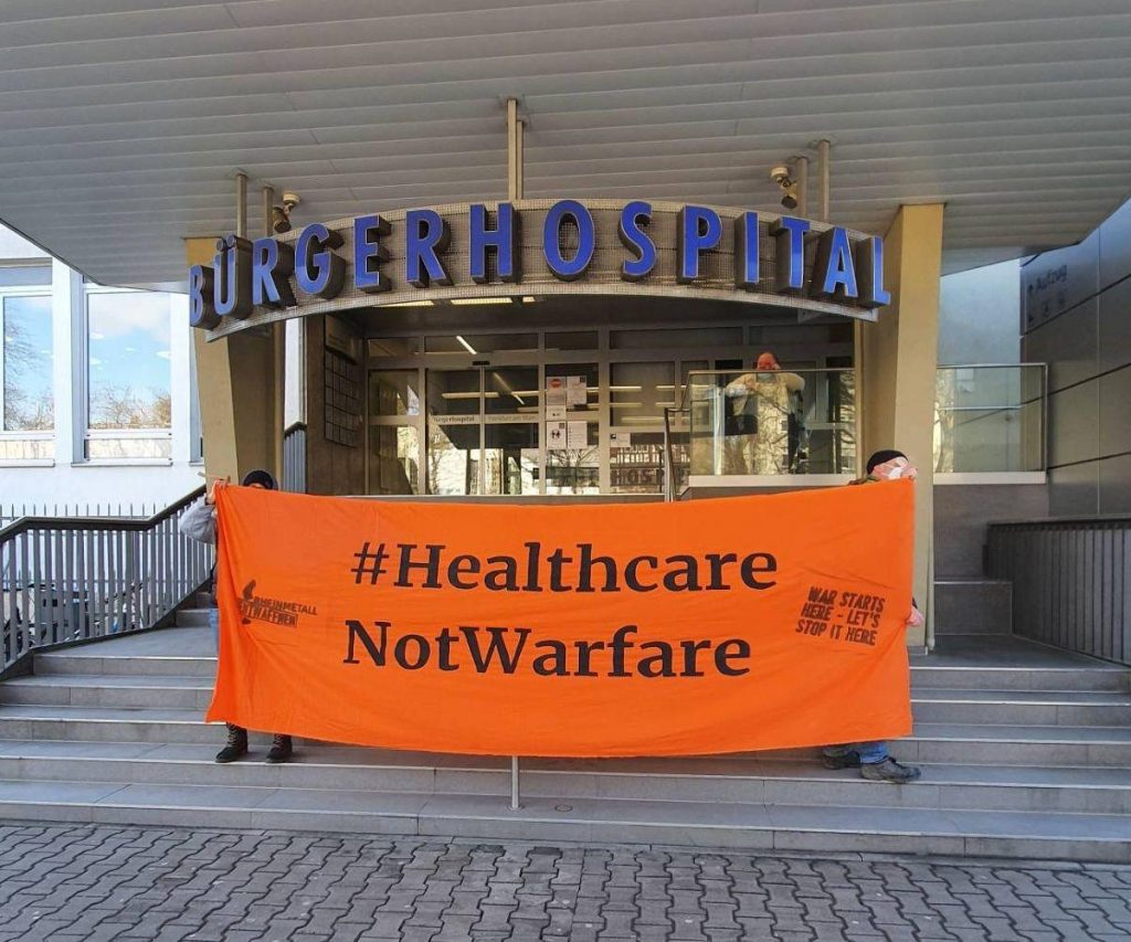 healthcare not warfare